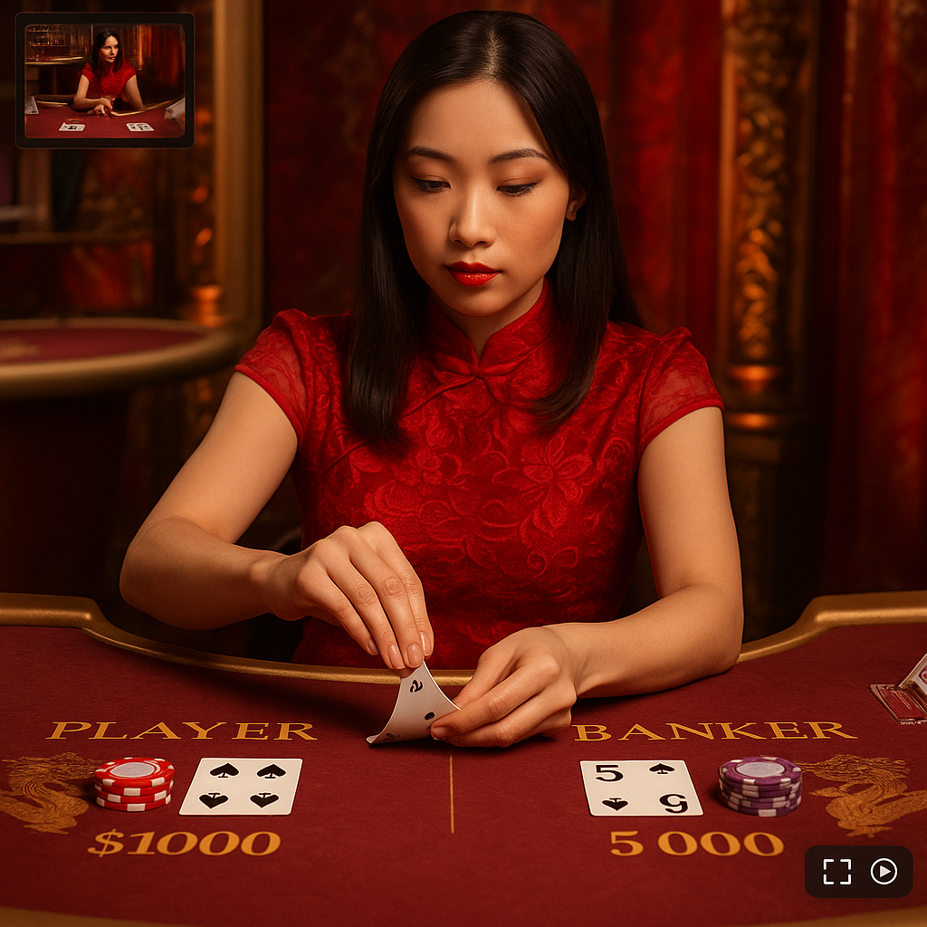 CrownPlay - Live Baccarat - Play with Real Dealers