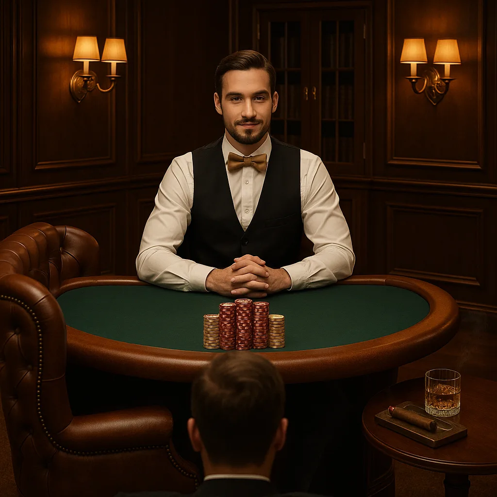 CrownPlay - Live Blackjack Croupier - Casino Live